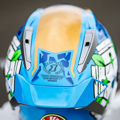 Shoei X-SPR Pro Dean Harrison Replica Helmet | Shoei Motorcycle Helmets | Two Wheel Centre Mansfield Ltd