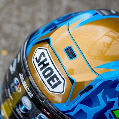 Shoei X-SPR Pro Dean Harrison Replica Helmet | Shoei Motorcycle Helmets | Two Wheel Centre Mansfield Ltd