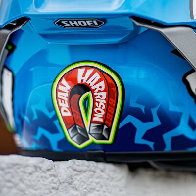 Shoei X-SPR Pro Dean Harrison Replica Helmet | Shoei Motorcycle Helmets | Two Wheel Centre Mansfield Ltd