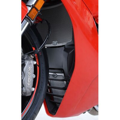 R&G Radiator Guard & Oil Cooler Guard Kit for Ducati Supersport/Supersport S/Supersport 950 (2017-Current) | R&G Radiator Guards from Two Wheel Centre Mansfield Ltd