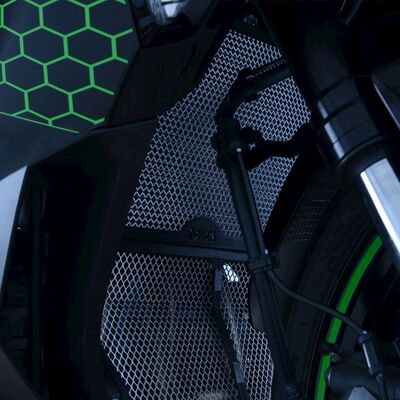 R&G Radiator Guard for Kawasaki ZX-25R (2020-Current) | R&G Radiator Guards from Two Wheel Centre Mansfield Ltd