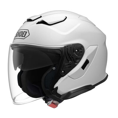 Shoei J Cruise 3 - Plain White | Shoei Motorcycle Helmets | Two Wheel Centre Mansfield Ltd