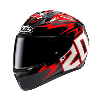 HJC C10 Fabio Quartararo Diablo Mask | HJC Motorcycle Helmets | Two Wheel Centre Mansfield Ltd