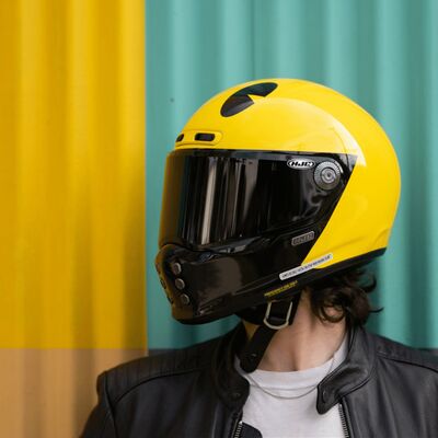 HJC V10 Pac Man Bandai Namco | HJC Motorcycle Helmets | Two Wheel Centre Mansfield Ltd