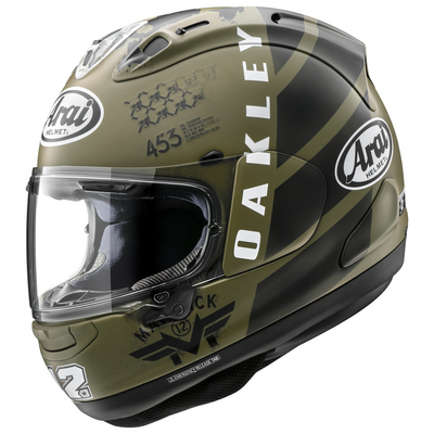 Arai RX-7V Evo Maverick Oakley | Arai Helmets available from Two Wheel Centre Mansfield Ltd | Free UK Delivery