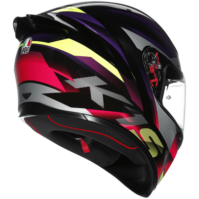 AGV K1-S Fastlap - Black/Purple/Pink