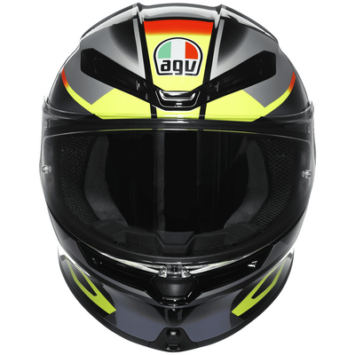 AGV K6-S Erazer - Black/Red/Flo Yellow