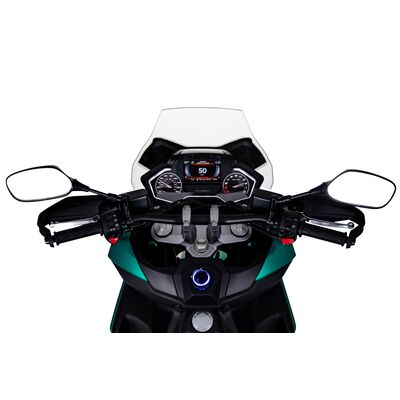 Peugeot XP400 GT - Satin Technium Silver | Peugeot Scooters Dealer | Two Wheel Centre Mansfield Ltd