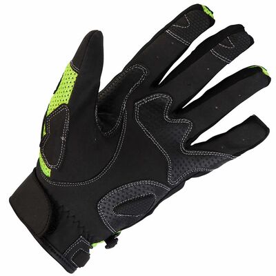 Spada MX Air Gloves Hi Viz Underneath View