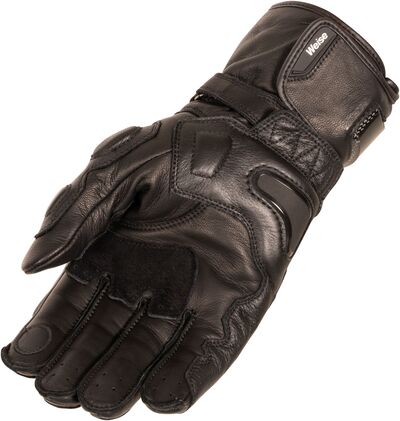 Weise Rennen Leather Glove - Black | Weise Motorcycle Gloves | Two Wheel Centre Mansfield Ltd