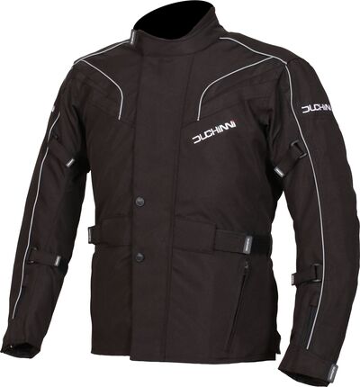 Duchinni Hurricane CE Textile Motorcycle Jacket - Black