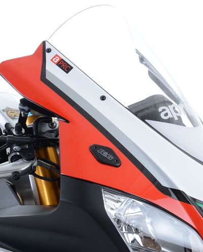 R&G Mirror Blanking Plates - Aprilia RS4 125/RS660/RSV4 (2011-Current) | Two Wheel Centre Mansfield Ltd