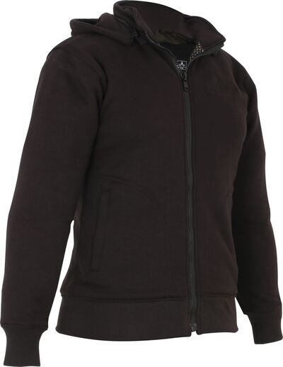 Weise Stealth Ladies Motorcycle Hoodie - Black