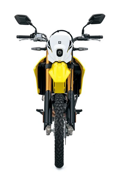 Suzuki DR-Z4S - Champion Yellow No.2/Solid White No.2 (C1C) | Two Wheel Centre Mansfield Ltd | Suzuki Motorcycle Dealers Nottinghamshire, Derbyshire, Leicestershire, Midlands, UK