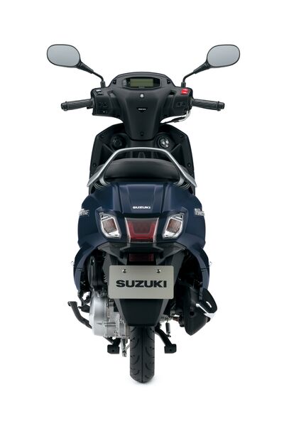 NEW Suzuki Address 125 - Metallic Matt Stellar Blue (YUA) | New Suzuki Scooters | Two Wheel Centre Mansfield Ltd