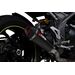 Scorpion Serket Taper Single Side Exit Exhaust - Triumph Speed Triple 1050 (2018 - 2019) - Carbon Fibre