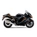 Suzuki Hayabusa Single Seat Cowling - Black/Gold