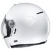 HJC V90 Retro Flip Front Helmet - Gloss White | HJC Helmets at Two Wheel Centre | Free UK Delivery