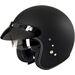 Duchinni D501 Open Face Helmet - Matt Black