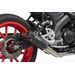 Scorpion Red Power Full Exhaust System - Yamaha MT125 (2021 - Current) - Black Ceramic