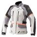 Alpinestars Stella Andes V3 Drystar Textile Jacket - Ice Grey / Dark Grey / Coral