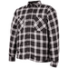 Weise Redwood Motorcycle Shirt - Black/White