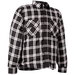Weise Redwood Motorcycle Shirt - Black/White
