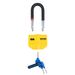 Oxford Boss Alarm 14mm Disc Lock - Yellow