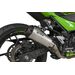 Scorpion Red Power Slip On Exhaust - Kawasaki Ninja 400 (2018 - 2023) - Stainless Steel