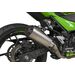 Scorpion Red Power Slip On Exhaust - Kawasaki Ninja 400 (2018 - 2023) - Titanium
