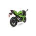 Scorpion Red Power Race System Full System Exhaust - Kawasaki Ninja 400 (2018 - 2023) - Stainless Steel