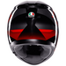 AGV K3 Striga - Matt Black/Grey/Red | AGV Motorcycle Helmets | Free UK Delivery from Two Wheel Centre Mansfield Ltd
