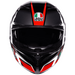 AGV K3 Striga - Matt Black/Grey/Red | AGV Motorcycle Helmets | Free UK Delivery from Two Wheel Centre Mansfield Ltd