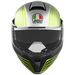 AGV Streetmodular Iseo - Matt White/Black/Flo Yellow | AGV Motorcycle Helmets | Free UK Delivery from Two Wheel Centre Mansfield Ltd