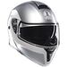 AGV Streetmodular Levico - Matt Double Light Grey | AGV Motorcycle Helmets | Free UK Delivery from Two Wheel Centre Mansfield Ltd