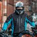 Spada Tino CE Quilted Softshell Motorcycle Jacket - Black/Coral | Free UK Delivery from Two Wheel Centre Mansfield Ltd