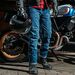 Spada Drifter CE Denim Motorcycle Jeans - Washed Blue | Free UK Delivery from Two Wheel Centre Mansfield Ltd