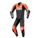 Alpinestars Missile V2 Ward One Piece Leather Suit - Black/Fluo Red/White | Free UK Delivery from Two Wheel Centre Mansfield Ltd