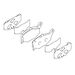 Suzuki DL1000 V-Strom Rear Brake Pad and Shim Set