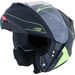 Duchinni D938 Flip Front Helmet - Matt Black/Neon | Duchinni Motorcycle Helmets | Two Wheel Centre Mansfield Ltd