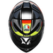 AGV K6-S Erazer - Black/Red/Flo Yellow