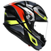 AGV K6-S Erazer - Black/Red/Flo Yellow