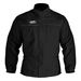 Oxford Rainseal All Weather Over Jacket Black Front View