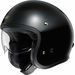 Shoei J.O gloss black motorcycle helmet
