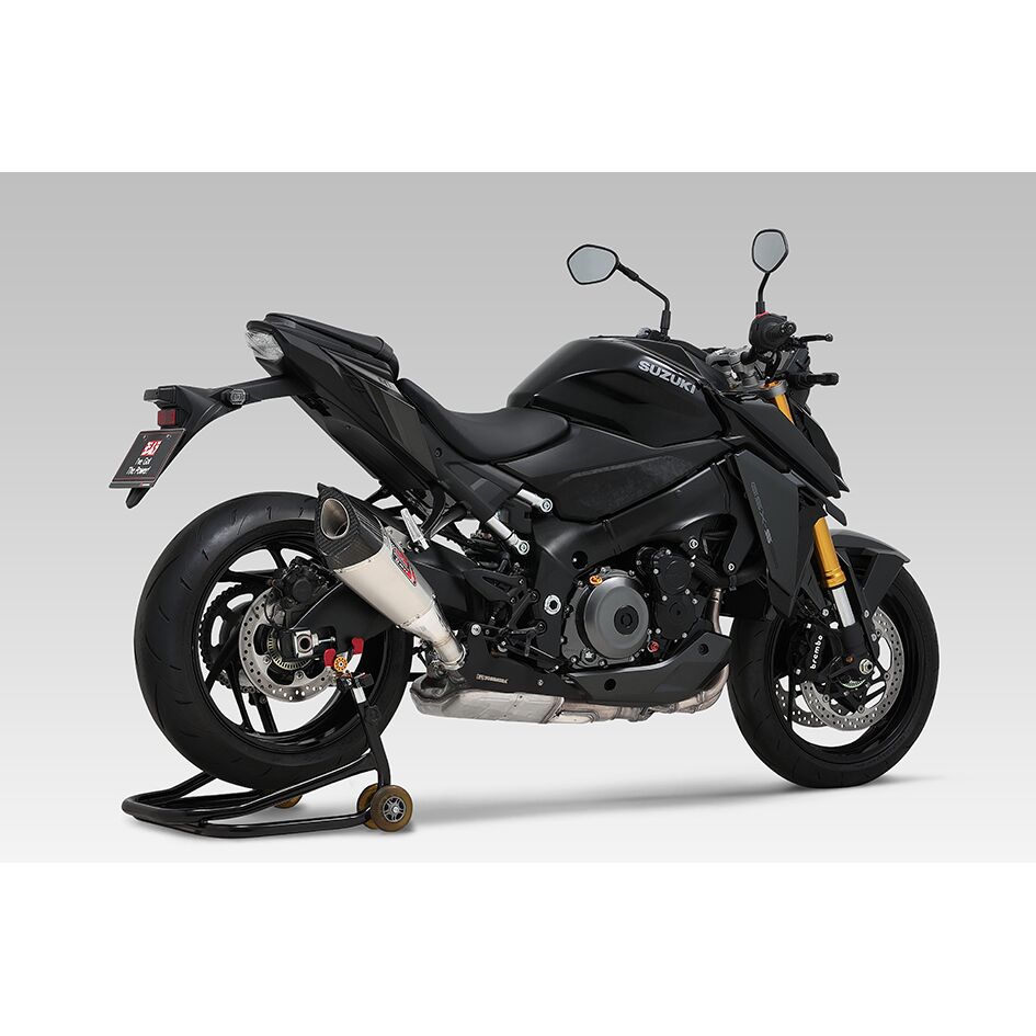 SUZUKI GSX-S1000/F YOSHIMURA R11 サイクロン Yoshimura Matt Stainless R-11 Slip On Kit for Suzuki GSX-S1000